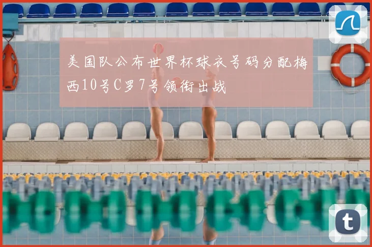 美国队公布世界杯球衣号码分配梅西10号C罗7号领衔出战